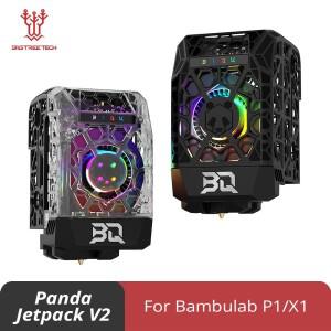 BIGTREETECH 팬더 제트팩 V2.0 프린트 헤드 커버 MJF 나일론 경량 냉각 팬 덕트 무선 제어 밤부 랩 X1 P1용