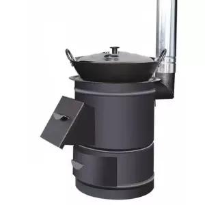 쓰레기 소각로 낙엽 난로 연소기 장작 드럼통 소각