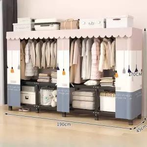 수납장 헹거 행거 옷장 조립식 원룸용 이불 이동식