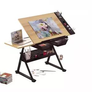 테이블이젤 책상 화가 디자이너 작업대 플레이트 미술