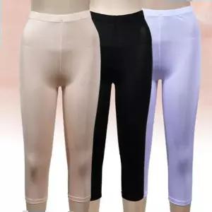 시원한 감촉 부드러운 인견 8부 베이직 레깅스 속바지