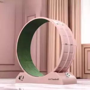 캣휠무소음 캣워크 고양이 훈련 러닝머신 트레이닝