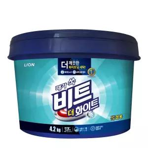 라이온 비트 가루세제 화이트 4.5kg (바스켓)