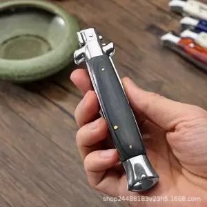 폴딩 나이프 벌목도 칼 낚시용 오토매틱 호신용 안전한