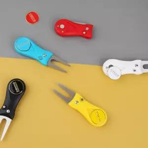 카시야 볼마커 그린보수기 디봇 잔디 수리 1P잔 그린 보수 잔깎는가위 잔깎기계