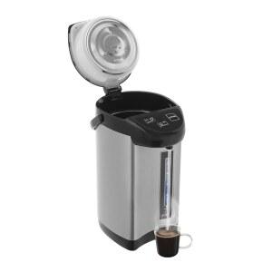 전기 온수 보일러 및 워머 4L / 5.23 Qt 스테인리스 스틸 디지털 인스턴트 디스펜서 커피차