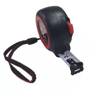 장만A637 튼튼하고 견고한 자동 쇠 줄자 5M 멈춤버튼 Huolang 만물선생공업용 대형 코메론 공사용 현장용