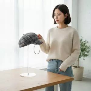 모자 걸이대 가발 진열 선반 디스플레이 스탠드 받침대