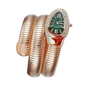 YL HYR 여성용 빈티지 시계, 골드 실버, 조각 뱀 생일 독특한 손목 로마 크리스마스, 숫자 선물 날, 밸런타인데이, 및 어머니의