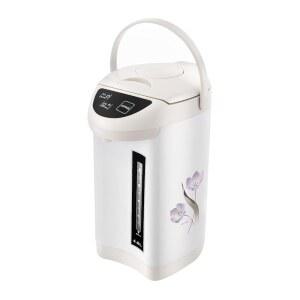 4L 온수 디스펜서, 750W 보일러 & 워머 w / 비주얼 워터 레벨 스크린 스테인리스 스틸 인스턴트 전기 3가지 물 분배 모드, 밀크티 커피용