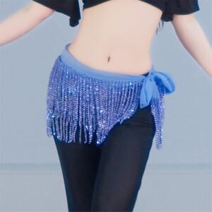 y3ne 다기능 댄스 힙 스카프 스파클링 스팽글 벨트 패션 액세서리 벨리 라틴 무대 쇼에 적합합니다.