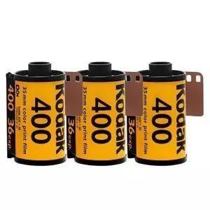 코닥 울트라맥스 ISO 400 36롤 컬러네거티브 필름 3개묶음