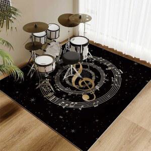 전자 드럼 매트 소음 타악기 흡수 전자드럼 감소 재즈 골든 우퍼 드럼매트 두께