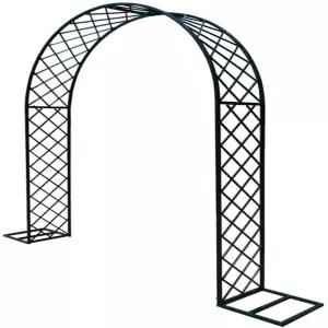 정원 꾸미기 오밸리스크 철제 식물 펜스 그린(길이4m높이폭40cm)