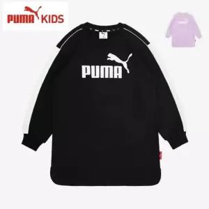 백화점 푸마 키즈 여아 에센셜 맨투맨 원피스 PK51OD401