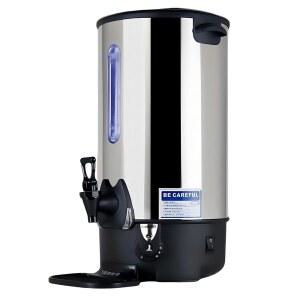 와이다리 전기 핫 커피 주전자 워머 스테인리스 스틸 디스펜서 보일러 및 독립 필터 퀵 템프 또는 끓이기 기능이 있는 1300W 9.7리터 용량