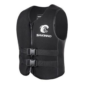 성인 및 용 허티 워터 카약 재킷, 부력 수영복 보트 낚시 조끼 지퍼 잠금, 유니 아웃도어 수상 스포츠