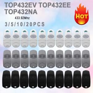 20-3개 TOP 432NA 432EV 차고 문 리모컨 복제기 433.92MHz 고정 코드