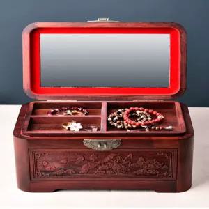 돌반지 보석함 금반지 쥬얼리 박스 상자 골드바 마호가니 고급 장신구