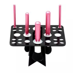 여행용 브러쉬 홀더 건조대 정리함 다기능브 거치대 화장품 정리대 스탠드형 수납 선반