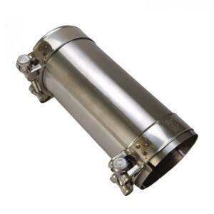 배기관 커넥터 튜브 어댑터 조이너 슬리브 클램프 길이 100mm-120mm 35mm-80mm