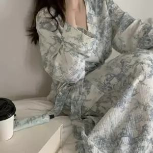 여성 라운지 샤워가운 잠옷 빅사이즈 골프가운 로브