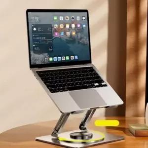 태블릿 거치대 360도 링크뷰 회전 메탈릭 노트북
