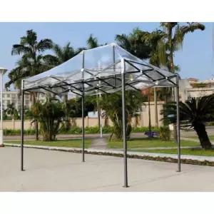 4면 투명 비닐 쉘터 투명비닐천막 접이식 텐트