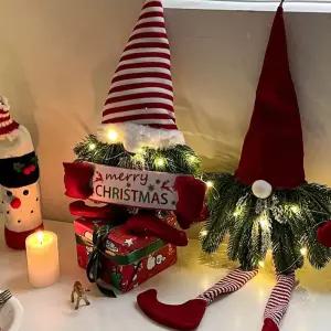 픽유아 11번가 귀여운 크리스마스리스 산타할아버지 문장식 패브릭 트리 창