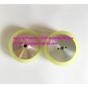 와이어 컷 EDM 기계용 S410 우레탄 롤러 30537033052324 A530DAQ325AQ325L A325 AQ530DAP330 AW535L Φ100x