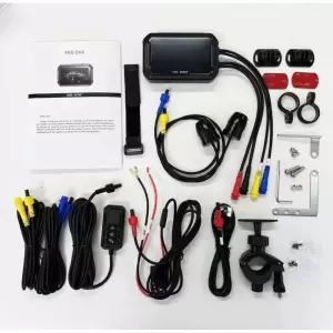 오토바이 블랙박스 렌즈 720P 양방향 백미러 블박