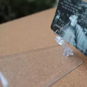 앵글 스탠드 소 가격꽂이 가격표집게