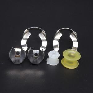 SEAT Ibiza 6L 6J 2002-2015 기어 시프터 케이블 부싱 셀렉터 고정 와셔 잠금 링키지 엔드로드 수동 변속기