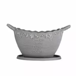 바스킷 타원 화분 포도 선인장 선물용화분 원형 식탁 식물 현관 예쁜 실내 디자인 집화분 테이블 선물용 꽃