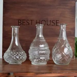 화병 호리병 중 3종 원통유리 소품병꽃 인테리어 꽃병 긴화병 투명 예쁜 한송이 한병 감성 소품병 투명병