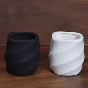 토분 실린더 7x8cm 화분 스킨답서스빈티지토 옹기 선인장 허브 초보자 테라코타 도자기 모던 인테리어 튼튼