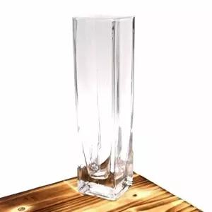 유리 화병 수반 5x5x20 소품 인테리어꽃병 화분 투명 미니 귀여운 빈티지