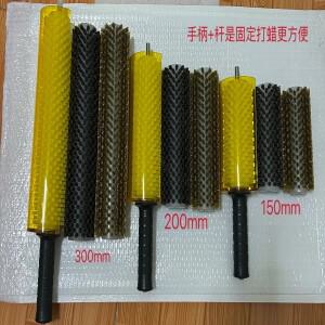 스노우보드 왁싱 롤러 브러시 폴리싱 세트 나일론 말털 구리 와이어