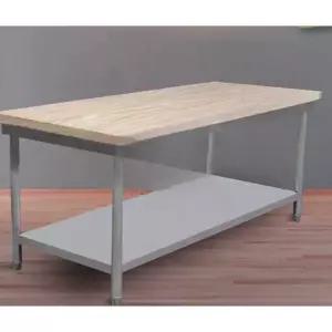 대형원목도마 제빵작업 반죽 작업대 정육점 업소용