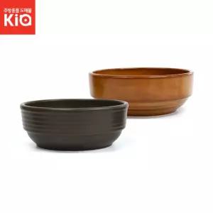 홍익비빔기 내열도자기 웰빙세라믹 황토 무공해 전골 뚝배기 업소용 가정용 음식점 국밥 비빔밥그릇 용식기