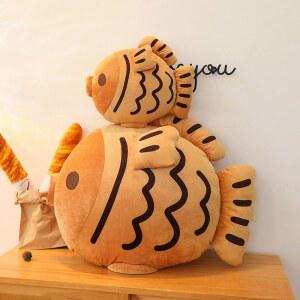 바이디움 대형붕어빵 65cm 붕어빵인형 선물 귀여운인형 애착 붕어빵