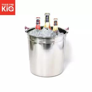 스텐 미니 양동이 바께스 아이스쿨러 버켓 버킷 와인 맥주 락 볼링장 소주 얼음다용도통 얼음 원형 스테인