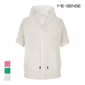 [미센스] 후드넥 반팔 가디건_MB46KCMG03Z