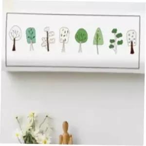 ( )벽걸이 에어컨 더스트커버 중형 A 에어컨먼지덮개 벽걸이에어컨커버 중형에어컨커버