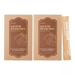 [신세계라이브쇼핑]뉴밋 유기농 호두오일 2박스