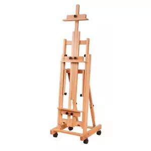대형 이젤 그림 드로잉 밤나무 유화대 액자 스탠드