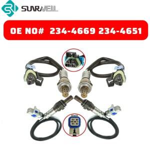 업스트림 O2 산소 센서 234-4669 234-4651 캐딜락 에스컬레이드 쉐보레 교외 GMC 시에라 유콘 허머 H2 6.0L