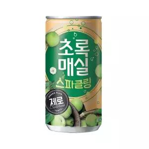 웅진 초록매실 스파클링 제로 180ml 90입