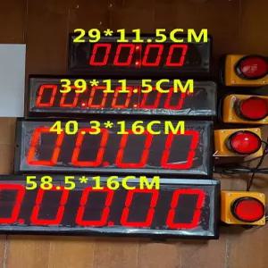 게임용 타이머 디지털 카운트다운 부저 스톱워치 전광판 시간 마라톤 다용도 휴대용