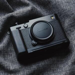 우드 에보니 카메라 핸드 그립 L 클램프 브래킷 삼각대 퀵 릴리즈 플레이트 베이스 후지필름 XE5 후지 아르